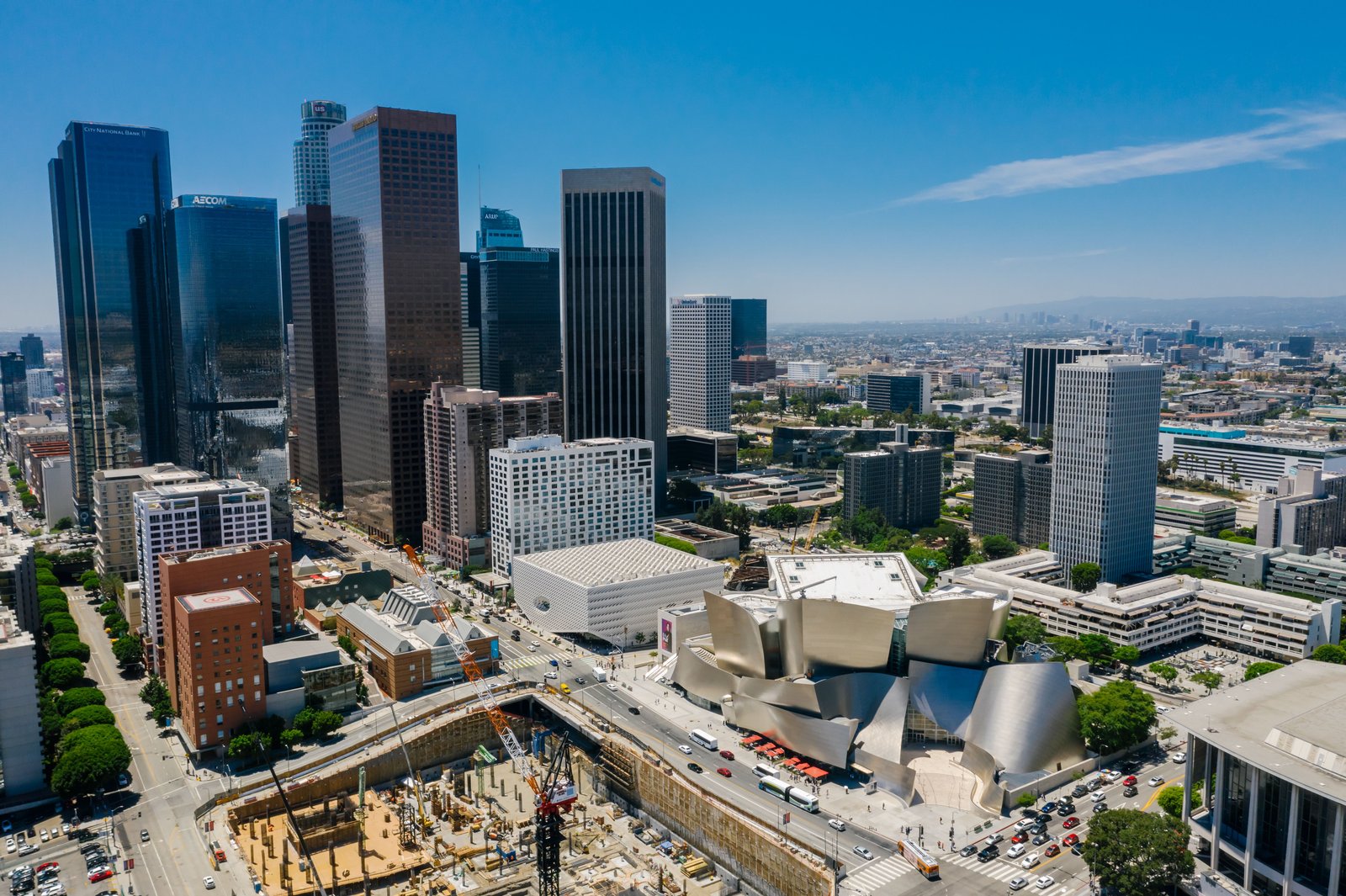 Los Angeles city skyline